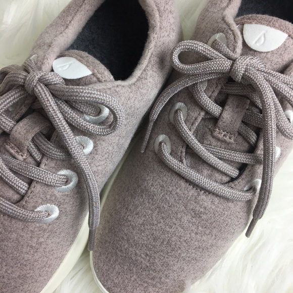 Allbirds blush tui tan wool running tennis shoe - Picture 4 of 8